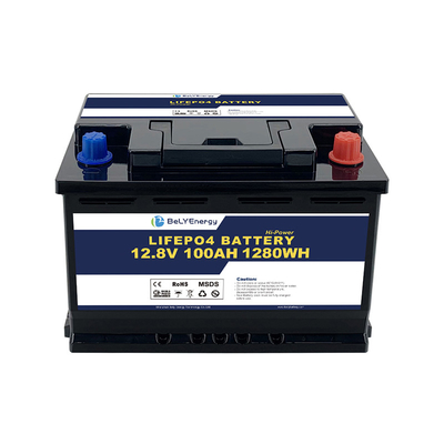 Купить Bluetooth 12V 100AH LiFePo4 аккумулятор самонагреватель для солнечной энергетической системы 100% DOD online manufacture