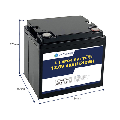 Купить Bely Energy 12V 40AH LiFePo4 батарея легкий вес для UPS / EV / яхты online manufacture