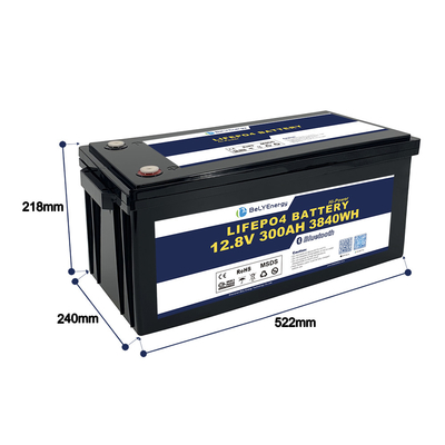 Купить Система батареи 300AH Rv Bely перезаряжаемые 12V LiFePo4 солнечная с Bluetooth online manufacture