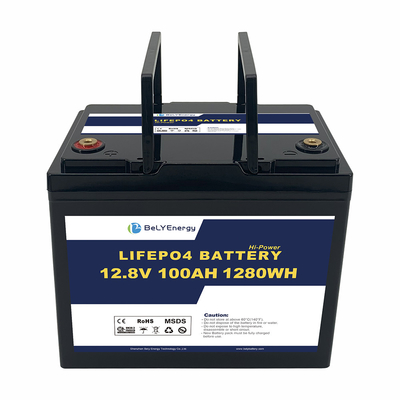 Купить Bely Energy перезаряжаемая батарея 12В 100AH LiFePo4 для станции связи RV online manufacture