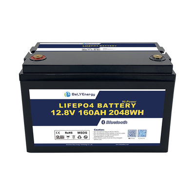 Купить Защита балансировки ячеек IP65 умный 12V160Ah LiFePO4 Bluetooth литийный аккумулятор online manufacture