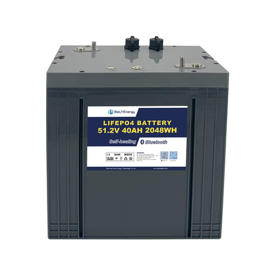Купить Golf Cart Литийная батарея с LiFePO4 и функцией связи включает 48V40AH online manufacture