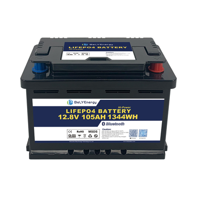 Купить H6 DIN корпус литийная батарея с BT 12V 105AH для RV караван энергосбережения online manufacture