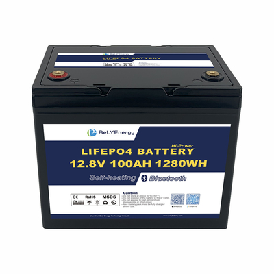 Купить Перезаряжаемая батарея 12V100AH Li с BT и самонагреванием online manufacture