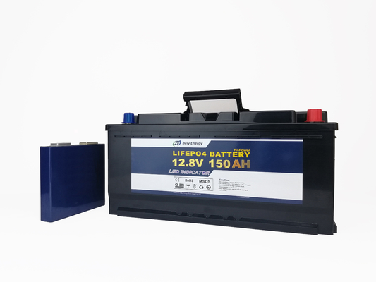 Купить 1920WH перезаряжаемые LiFePO4 батарея 12V 150AH с контролем LCD online manufacture