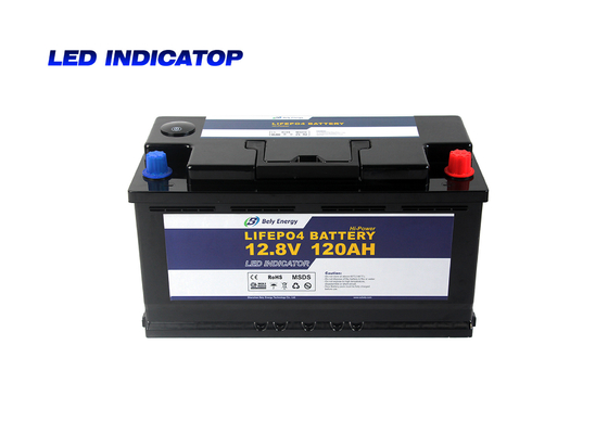 Купить Батарея 12V 120Ah литий-ионного аккумулятора Lifepo4 подводной лодки шлюпок с дисплеем СИД online manufacture