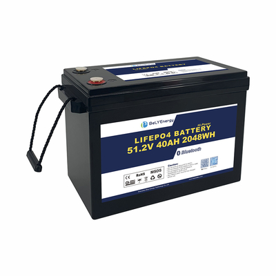 Bely Energy 5000 циклов 40AH 48V LiFePO4 аккумулятор для яхты 100% DOD солнечное использование