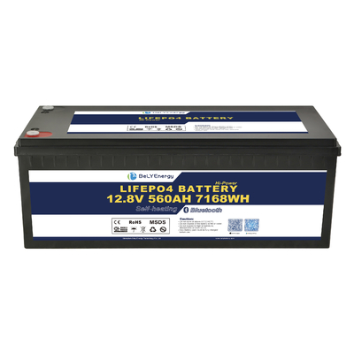 LiFePO4 аккумулятор 12V 560Ah перезаряжаемый экономичный 5000 циклов