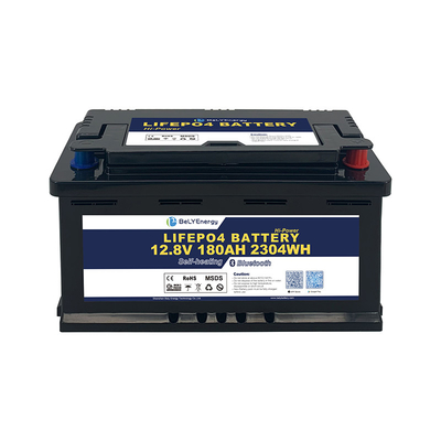 3 года гарантии без эффекта памяти Smart BMS 12V LiFePo4 батарея 12V180Ah для автодома