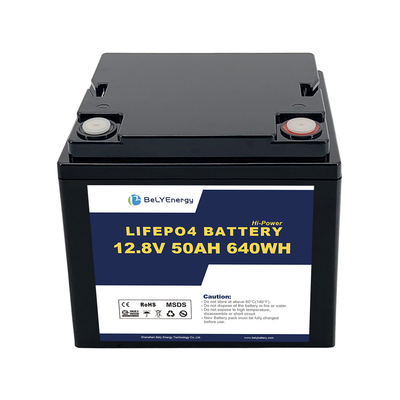 12В 50AH LiFePo4 аккумулятор с Smart BMS