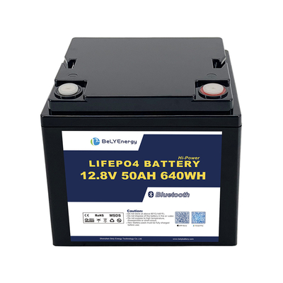 Батарея LiFePo4 с Smart BMS для запуска рыболовецкой лодки или хранения энергии 12V 50AH