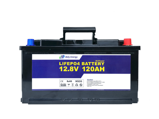 1536Wh батарея фосфата иона батареи 120Ah Li подводной лодки 12V LiFePo4
