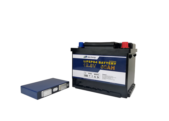 Перезаряжаемые LiFePo4 12 вольта батарея часа 80 Amp для системы солнечной энергии