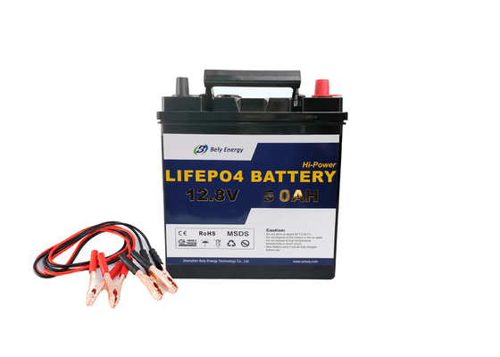 Батарея иона 12V 50AH LiFePo4 ODM Li OEM для Yachit