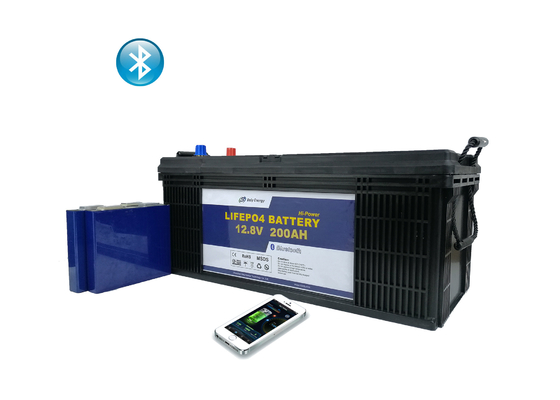 батареи вагонетки гольфа лития батареи RV фосфорнокислого железа лития 12V 200Ah