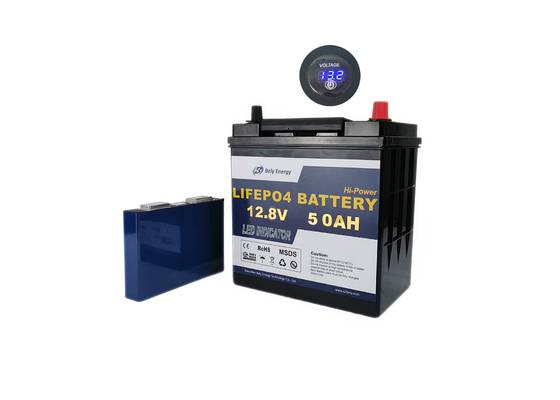 Ранг батарею фосфорнокислого железа лития 12V 50Ah для электротранспорта